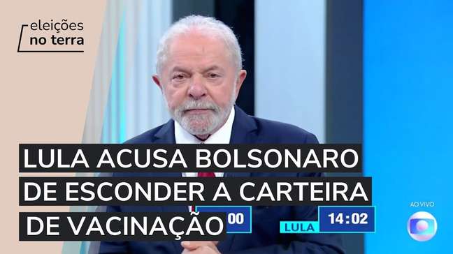 Lula Acusa Bolsonaro De Esconder Carteira De Vacinação, E Rival Rebate ...