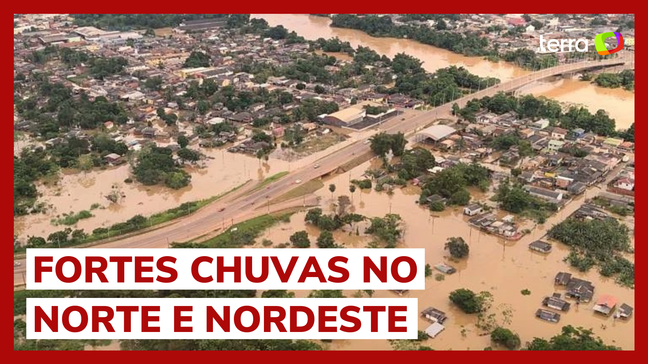 Fortes chuvas deixam mortos e causam estragos em Estados do Norte e Nordeste