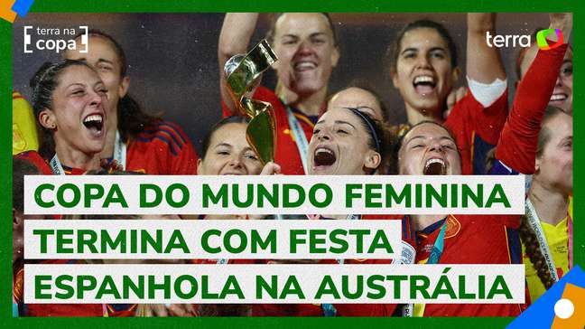 Copa do Mundo Feminina termina com festa espanhola na Austrália