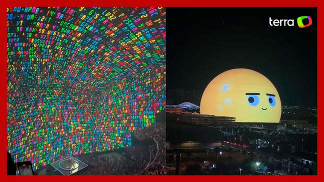 Esfera com maior painel de LED do mundo é inaugurada em Las Vegas