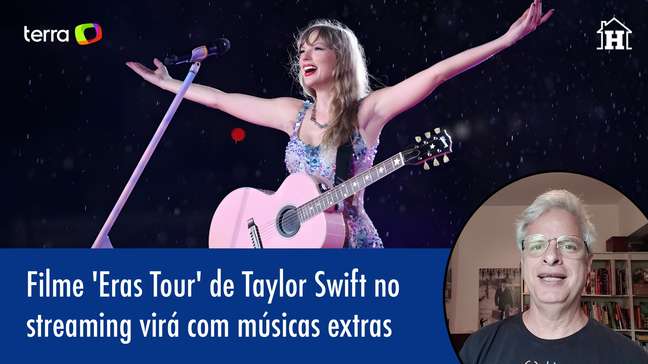 Filme da Taylor Swift no streaming terá músicas extras