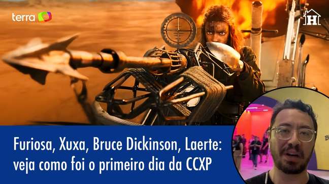 Furiosa, Xuxa, Bruce Dickinson: resumo do primeiro dia da CCXP