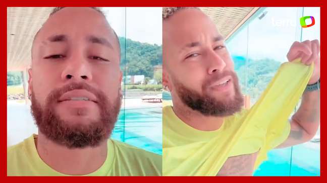Neymar admite estar acima do peso e rebate comentários