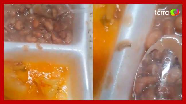 Paciente denuncia larvas na comida de UPA de Belo Horizonte