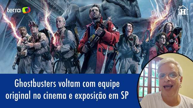 Ghostbusters voltam com equipe original no cinema e ganham exposição em SP