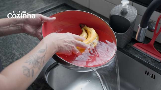 Como higienizar banana