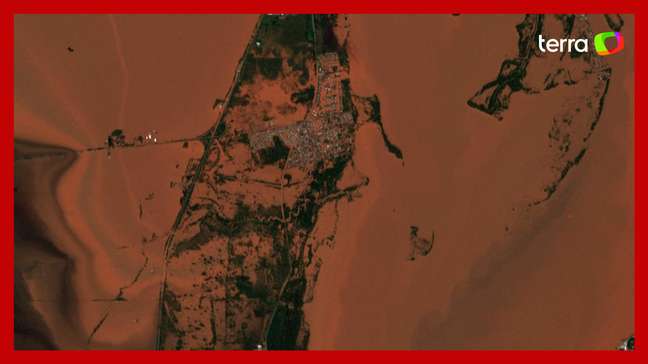 Imagens de satélite mostram antes e depois de enchente histórica no Rio Grande do Sul