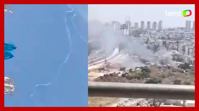 Sirenes soam em Tel Aviv após ataque de foguetes do Hamas; veja vídeo