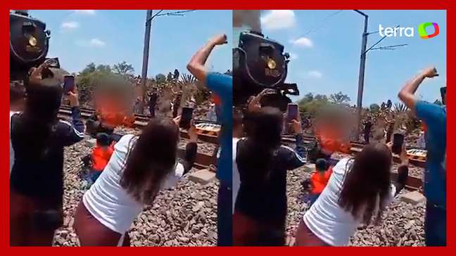 Mulher morre após tentar tirar selfie com trem no México