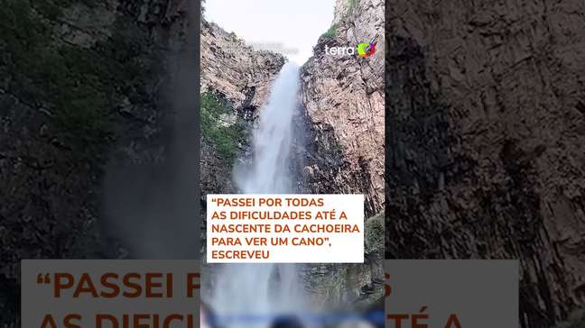 Turista descobre que maior cachoeira da China pode ser artificial e alimentada por cano #shorts