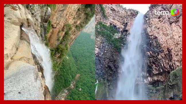 Turista descobre que maior cachoeira da China pode ser artificial e alimentada por cano