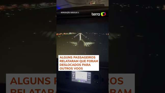 Motor de avião estoura durante decolagem no Aeroporto de Guarulhos #shorts