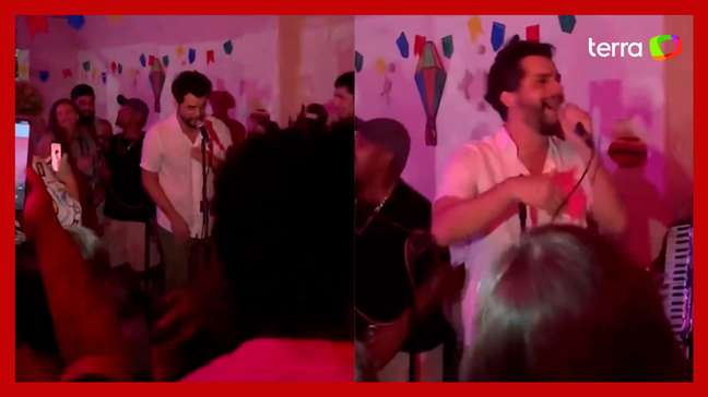 Wagner Moura é flagrado cantando e dançando forró no Recife
