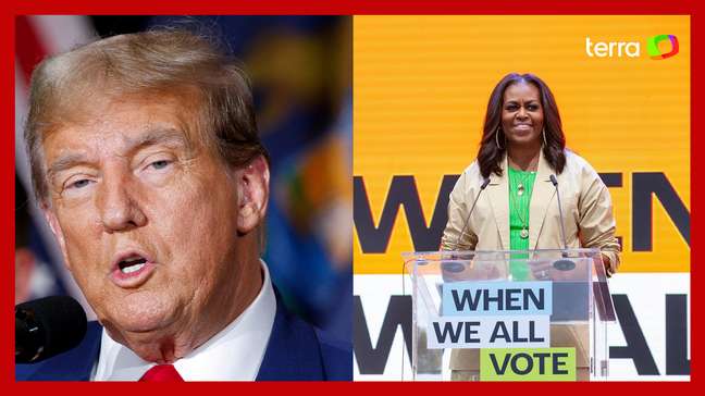 Apenas Michelle Obama venceria Trump caso Biden desista, aponta pesquisa