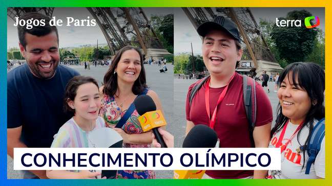 Turistas em Paris respondem quiz sobre Jogos Olímpicos; veja resultado