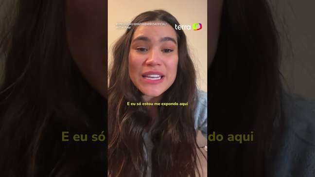Raissa Barbosa chora ao denunciar agressões do ex-namorado: 'Me expondo para pedir justiça'