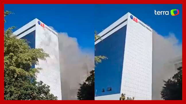 Incêndio atinge prédio da OAB em Brasília
