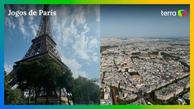 Repórter passa 'sufoco' para mostrar vista de Paris do alto da Torre Eiffel: 'Medo inacreditável'
