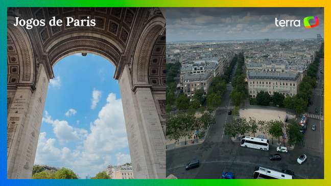 Jogos de Paris: visitamos o Arco do Triunfo, que homenageia vitórias do exército francês