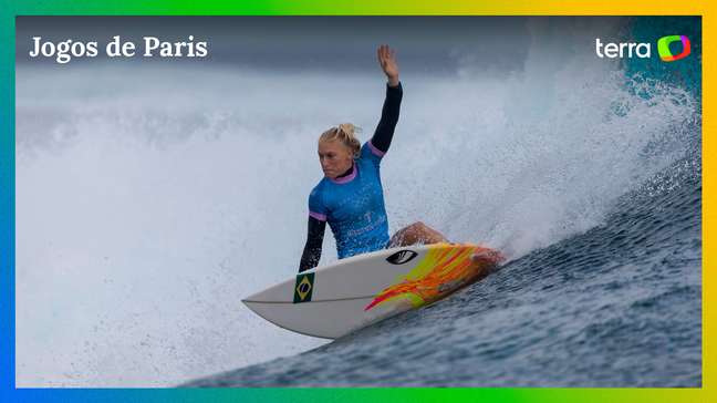 Tati Weston-Webb leva a prata no surfe dos Jogos de Paris