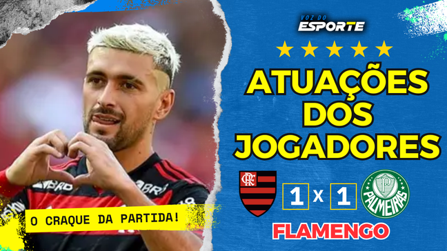 Desempenho dos jogadores do Flamengo 