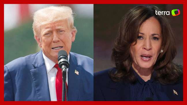 Kamala aumenta vantagem sobre Trump com apoio de mulheres e hispânicos, mostra pesquisa