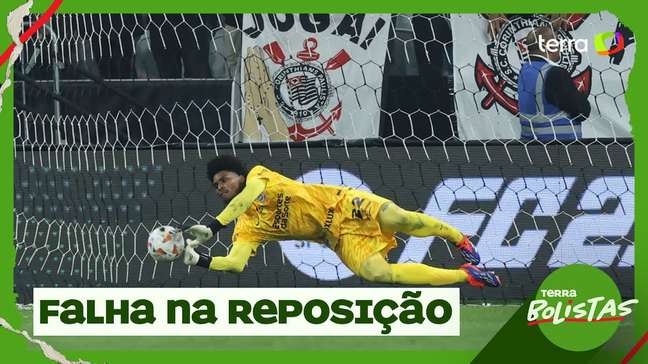 "Hugo Souza não sabe repor a bola", diz jornalista