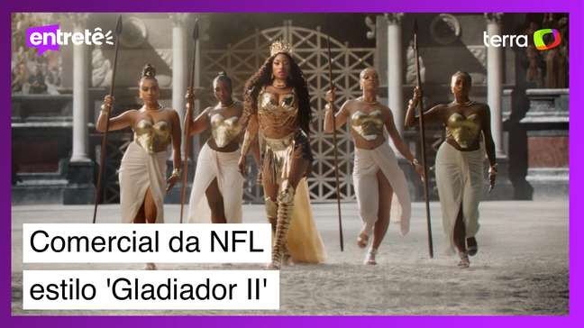 Assista: vídeo da NFL estilo 'Gladiador' diverte, mas engorda