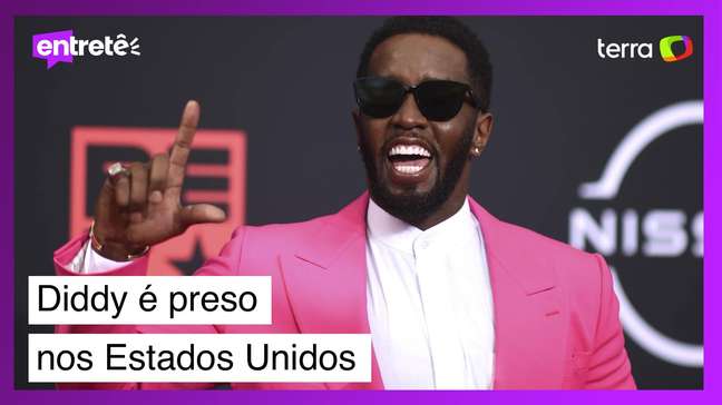 Bilionário, Diddy é preso por acusação de extorsão e tráfico sexual