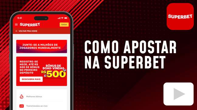 (Vídeo) Superbet Apostas: saiba como fazer os seus palpites na casa