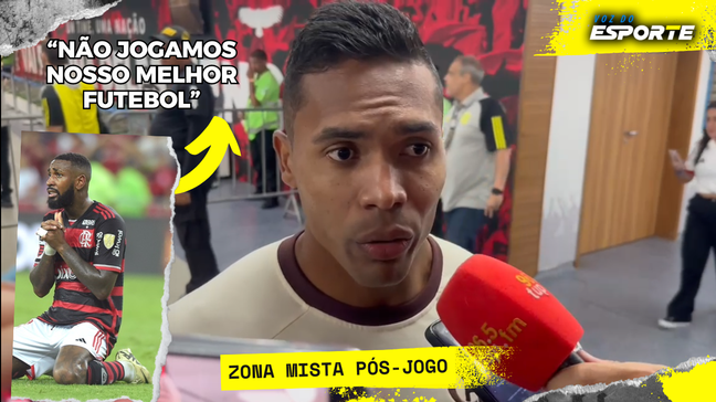 Alex Sandro diz que faltou futebol ao Flamengo 