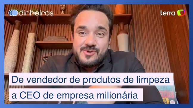 Ele foi de vendedor de produtos de limpeza a CEO de companhia bilionária