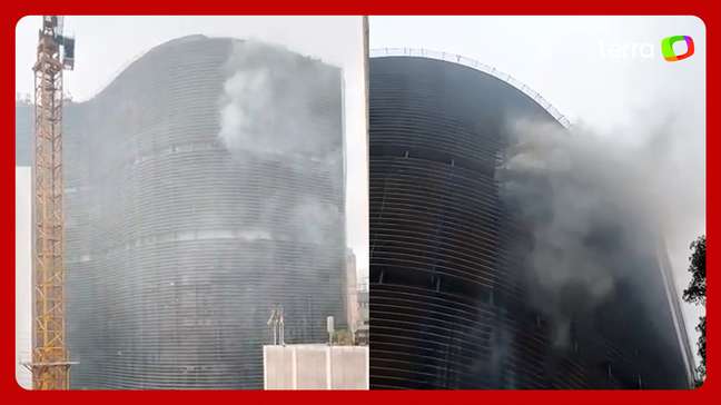 Incêndio atinge edifício Copan, no centro de São Paulo