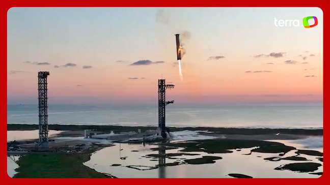 SpaceX mostra novos ângulos de manobra inédita e retorno de foguete à plataforma