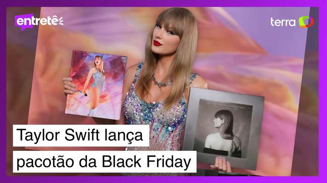 Taylor Swift lança pacotão para a Black Friday de seus fãs