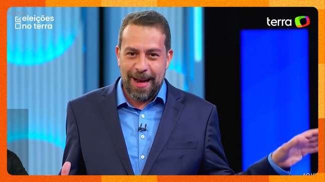 Boulos ironiza ida de Nunes para beber água em debate: 'Está precisando, gaguejando um pouquinho'