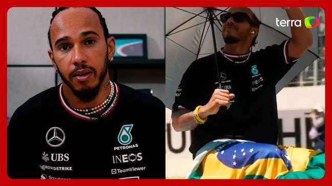 Lewis Hamilton elenca motivos que o fazem amar o Brasil: ‘As pessoas são tão autênticas’