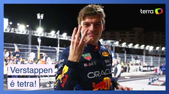 Verstappen mantém a sina do P5 campeão da F1 em Las Vegas