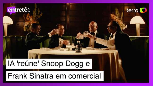 AI brings together Snoop Dogg and Frank Sinatra in gin commercial
