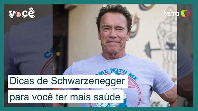 Três dicas de Arnold Schwarzenegger para você ter mais saúde em 2025