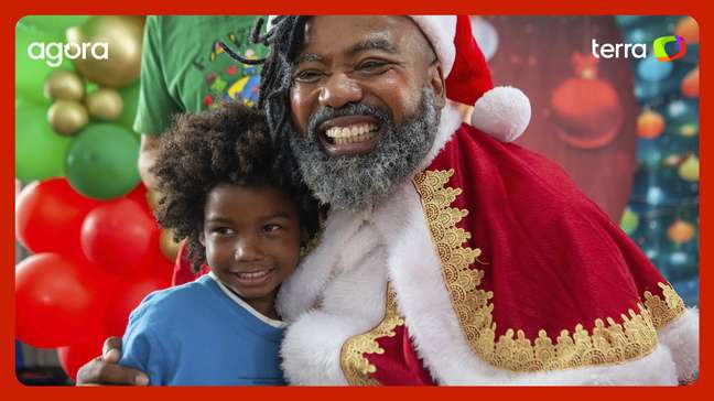 "Crianças se enchem de autoestima quando veem um Papai Noel Negro", afirma escritor