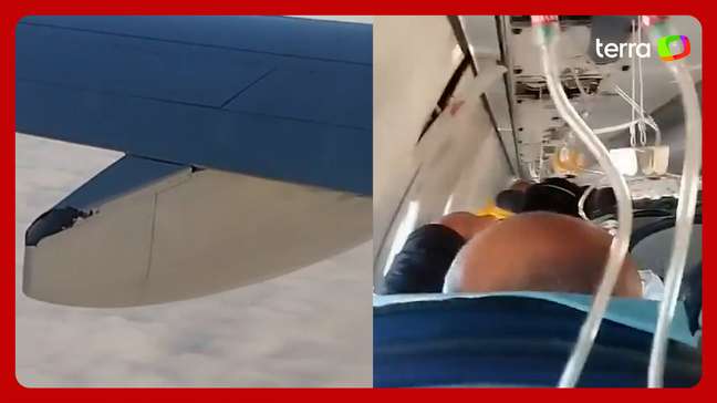 Vídeo mostra passageiros com máscaras de oxigênio antes da queda de avião no Cazaquistão