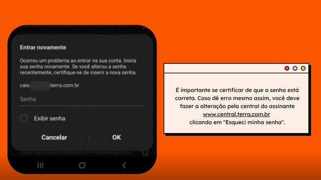 Veja como configurar seu e-mail do Terra no aplicativo da Samsung