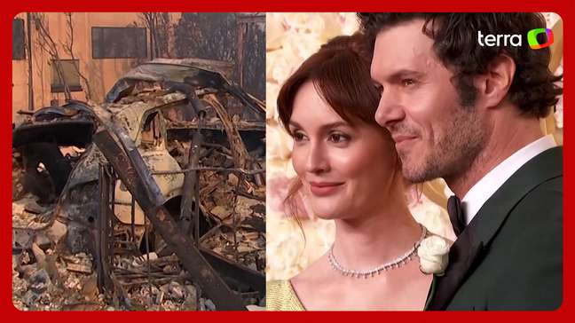 Mansão de Adam Brody e Leighton Meester é destruída em incêndio nos EUA, segundo agência de notícias