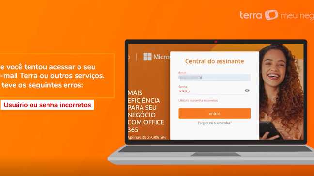 Veja como trocar a senha do seu e-mail Terra