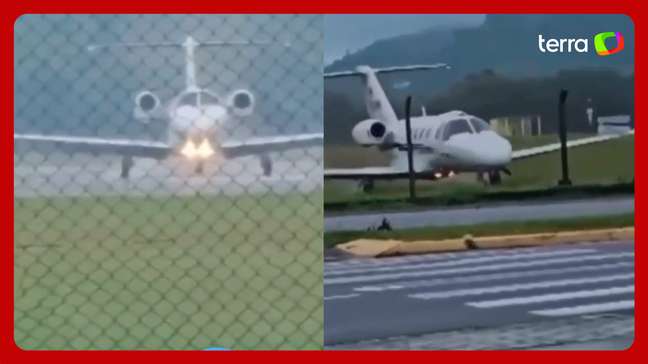 Novo vídeo mostra momento em que avião tenta pousar e explode em Ubatuba, SP