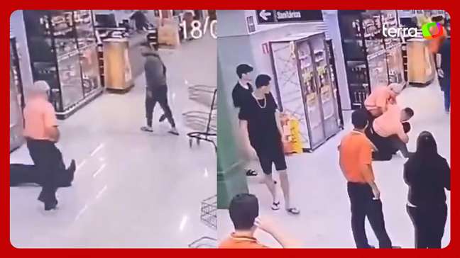 Homem golpeia gerente de supermercado com pá em Mato Grosso