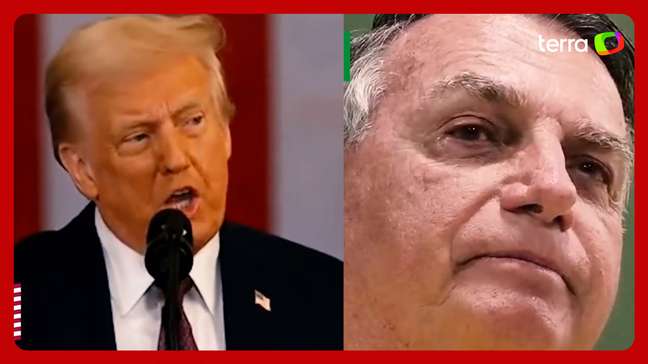 Bolsonaro aparece chorando ao assistir pela TV posse de Donald Trump