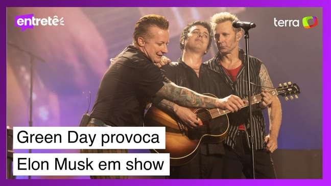 Green Day altera letra de música para provocar Elon Musk