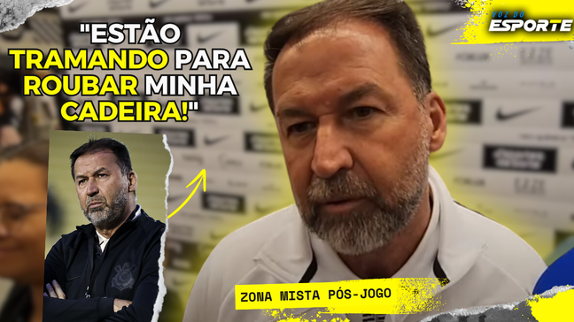 Presidente do Corinthians acusa golpe interno no clube e dispara "Não boto a mão no fogo por ninguém"